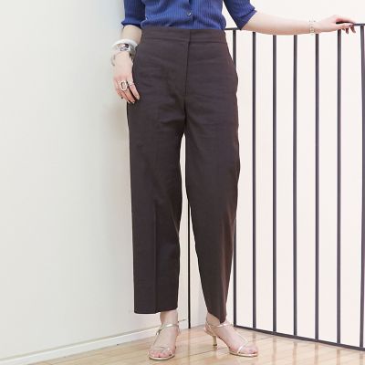 ハイブリッドストレッチ　イージーストレートパンツ