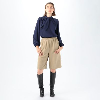 プレーンダブルフェイス　ハーフパンツ