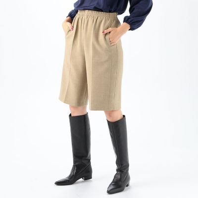 プレーンダブルフェイス　ハーフパンツ