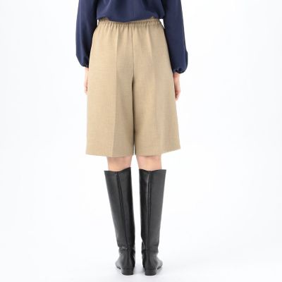 プレーンダブルフェイス　ハーフパンツ
