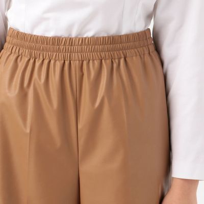 TOMORROWLAND フェイクレザー　ハーフパンツ TOMORROWLAND｜レザーライク ハーフパンツ | Rakuten Fashion