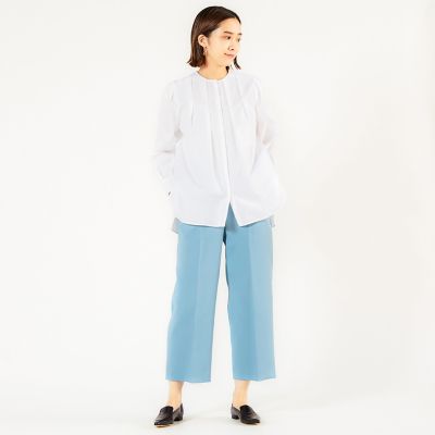 ダブルドビー　セミワイドクロップドパンツ