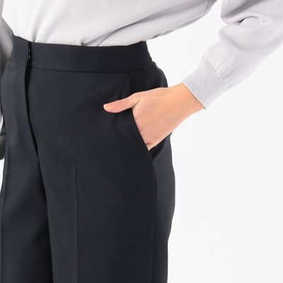 ダブルドビー　セミワイドクロップドパンツ