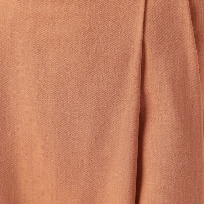 ドライボイル　アシンメトリータックキュロットパンツ