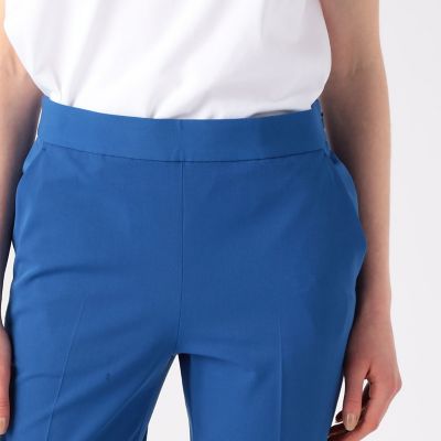 【タイムセール：６月３０日（月）午前９時３０分迄】ストレッチギャバジン　シガレットパンツ