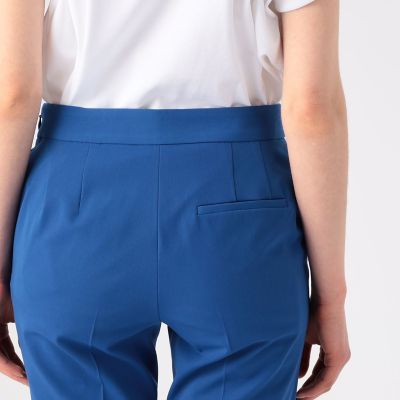 【タイムセール：６月３０日（月）午前９時３０分迄】ストレッチギャバジン　シガレットパンツ