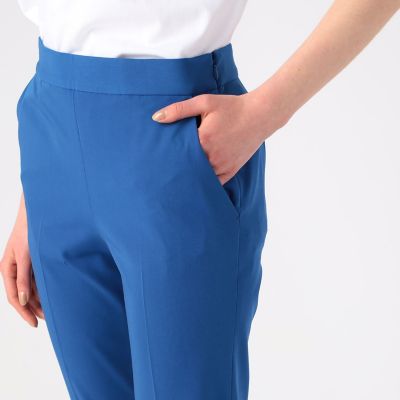 【タイムセール：６月３０日（月）午前９時３０分迄】ストレッチギャバジン　シガレットパンツ