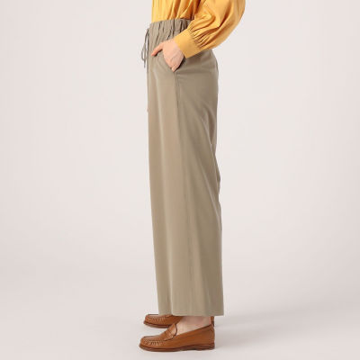 2－wayシャンブレー タックイージーパンツ | maison TOMORROWLAND