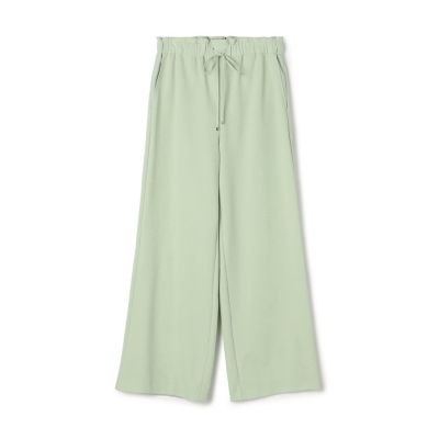＜maison TOMORROWLAND＞ジャージーステッチ　イージーストレートパンツ
