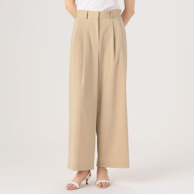 ポリエステルツイル　２タックスラックスパンツ
