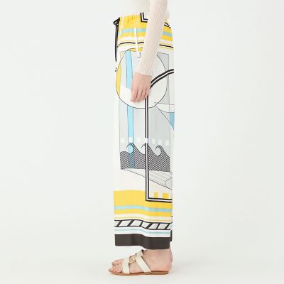 【別注】ｍａｎｉｐｕｒｉ　ｆｏｒ　Ｂａｌｌｓｅｙ　Ｃｏｃｋｔａｉｌ　イージーワイドパンツ