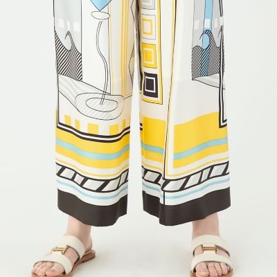 【別注】ｍａｎｉｐｕｒｉ　ｆｏｒ　Ｂａｌｌｓｅｙ　Ｃｏｃｋｔａｉｌ　イージーワイドパンツ