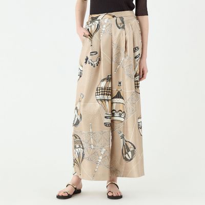 【別注】ｍａｎｉｐｕｒｉ　ｆｏｒ　Ｂａｌｌｓｅｙ　Ｂａｌｌｏｏｎ　Ｊｏｕｒｎｅｙ　タックワイドパンツ