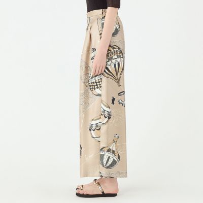 【別注】ｍａｎｉｐｕｒｉ　ｆｏｒ　Ｂａｌｌｓｅｙ　Ｂａｌｌｏｏｎ　Ｊｏｕｒｎｅｙ　タックワイドパンツ