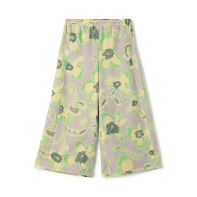 ＜maison TOMORROWLAND＞リリアンプリント　ギャザーイージーパンツ