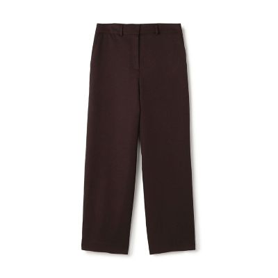 ポリエステルウールバラシャ テーパードパンツ | maison TOMORROWLAND