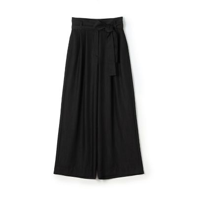 maison TOMORROWLAND/メゾン トゥモローランド ラスターデニム　ダブルタックワイドパンツ