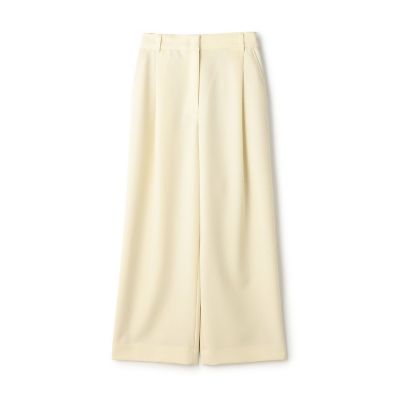 maison TOMORROWLAND/メゾン トゥモローランド 【予約商品１０月中旬以降順次お届け】ポロワーズギャバジン　１タックストレートパンツ