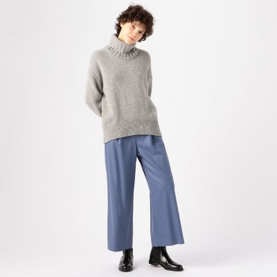 WEB・一部店舗限定】ストレッチウール サキソニーパンツ(パンツ