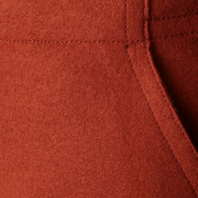 ウールスムースジャージー アシンメトリーラップスカート  