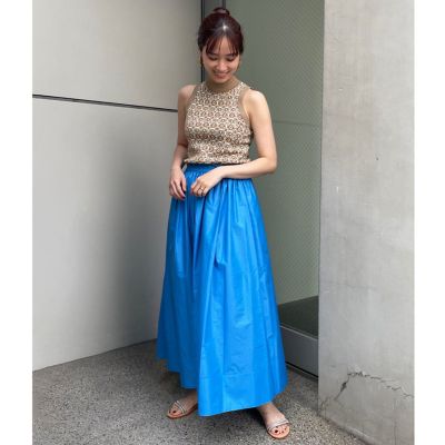 シャイニータイプライター　ギャザーマキシスカート