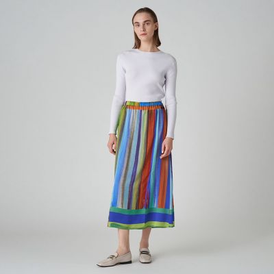 Les merveilles de Parisロングスカート PAISLEY ZW COLLECTION ロングスカート - マルチカラ― | ZARA