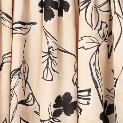 ワイルドフラワープリント ギャザーボリュームスカート | maison