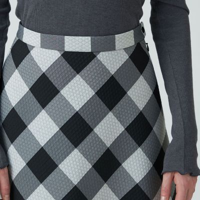 プラッドマトラッセ フレアロングスカート | maison TOMORROWLAND