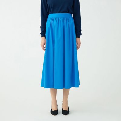 ストレッチタフタ ボリュームギャザースカート | maison TOMORROWLAND