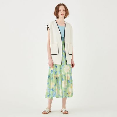 Paul Smith⭐フラワープリント ティアードスカート Paul Smith⭐フラワープリント ティアードスカート