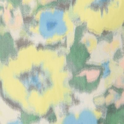 ブルードフラワージャカード　ギャザースカート
