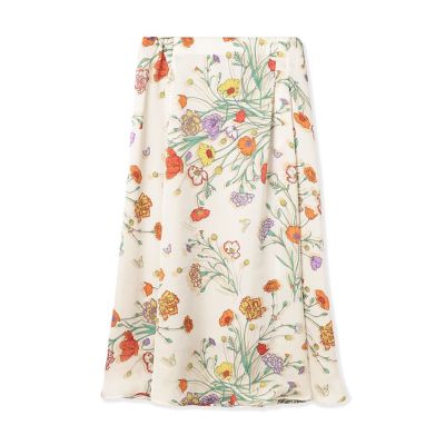 【別注】ｍａｎｉｐｕｒｉ　ｆｏｒ　Ｂａｌｌｓｅｙ　Ｃｏｌｌａｇｅ　Ｂｌｏｏｍ　アシンメトリータックスカート