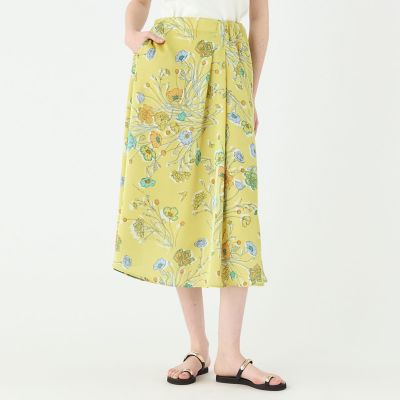 【別注】ｍａｎｉｐｕｒｉ　ｆｏｒ　Ｂａｌｌｓｅｙ　Ｃｏｌｌａｇｅ　Ｂｌｏｏｍ　アシンメトリータックスカート