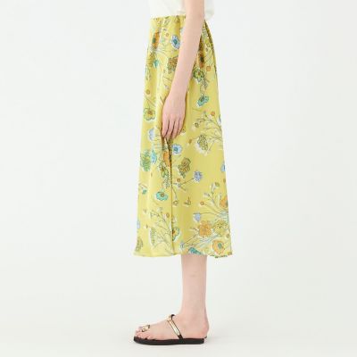 【別注】ｍａｎｉｐｕｒｉ　ｆｏｒ　Ｂａｌｌｓｅｙ　Ｃｏｌｌａｇｅ　Ｂｌｏｏｍ　アシンメトリータックスカート