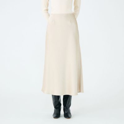 グリッツィーサテン マーメイドスカート | maison TOMORROWLAND/メゾン