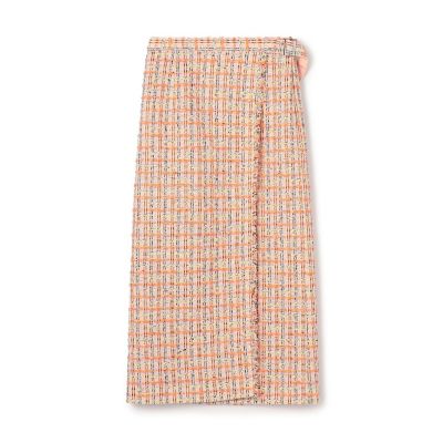＜maison TOMORROWLAND＞Ｏｒａｎｇｅｔｔｅ　ラップスカート
