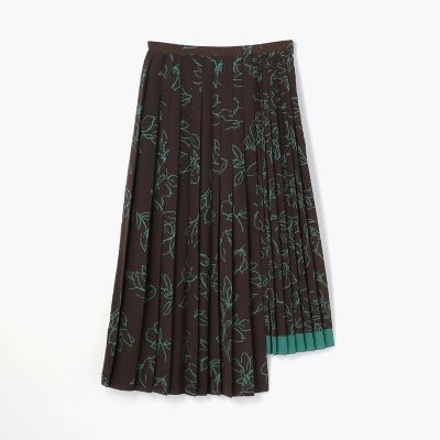マルニ フラワープリントアシンメトリースカート ブラック MARNI(マルニ)のアシンメトリースカート通販 | 集英社HAPPY PLUS
