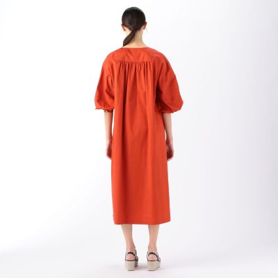 デプレ　ニットコンビハイネックワンピース　トゥモローランド ウーブンライクニット ノースリーブワンピース