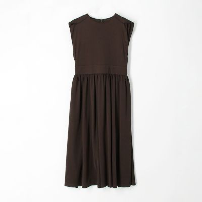 ティックジャージー クルーネックワンピース | maison