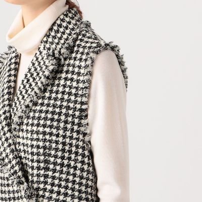 ハウンドトゥースツイード ジャンプスーツ | maison