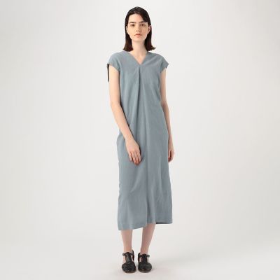 レーヨンリネンタンブラー バックタックワンピース | maison