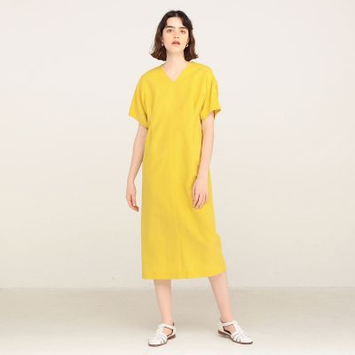 リネンコットンムーブ Ｖネックワンピース | ファッション・服 | 三越 