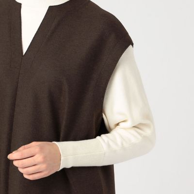 ミックスミルドジャージー カフタンワンピース | maison TOMORROWLAND