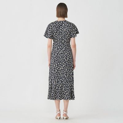プティフラワープリント カシュクールワンピース | maison