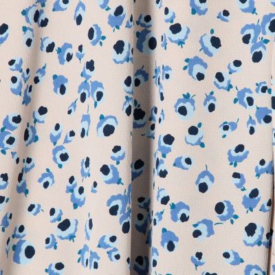プティフラワープリント　カシュクールワンピース