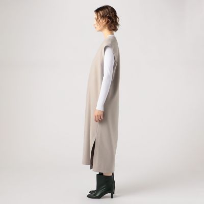 ミックスミルドジャージー カフタンワンピース | maison TOMORROWLAND