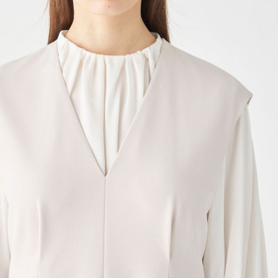 ドライアムンゼン Vネックフィットワンピース | maison TOMORROWLAND