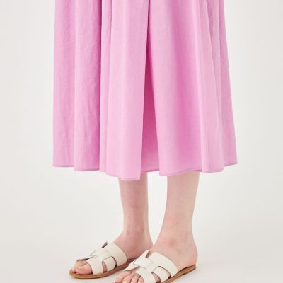 Ballsey リネンコットンムーブ ティアードワンピース34 トゥモローランド リネンコットンムーブ フレンチスリーブティアードワンピース