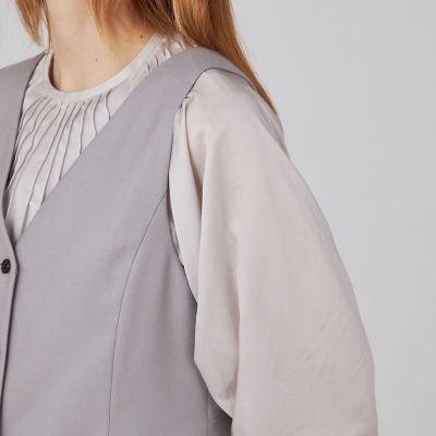 BALLSEY（ボールジィ）の「ストレッチボタニー Vネック