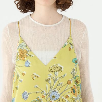 【別注】ｍａｎｉｐｕｒｉ　ｆｏｒ　Ｂａｌｌｓｅｙ　Ｃｏｌｌａｇｅ　Ｂｌｏｏｍ　キャミソールワンピース